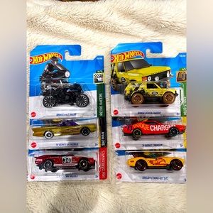 Brand New Hot Wheels Lot of 6 Unopened Packaging
